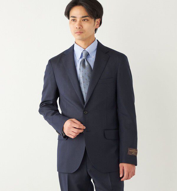 SHIPS Colors 「SHIPS Colors:CANONICO ジャケット(セットアップ対応可能)」|テーラードジャケット|ダークブルー