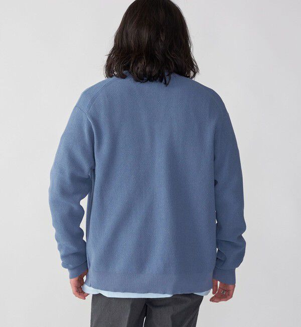 SHIPS「SHIPS: 〈手洗い可能〉12ゲージ ペーパーミックス ヤーン Vカーディガン」|カーディガン|