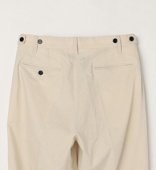 SHIPS any「SHIPS any: 〈接触冷感等〉ハイブリッドリネン 2タック パンツ (セットアップ対応)」|チノ|