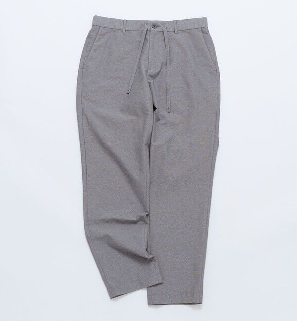 SHIPS「SHIPS:〈手洗い可能/セットアップ対応〉スーパーライト イージーパンツ」|スラックス|ライトグレー