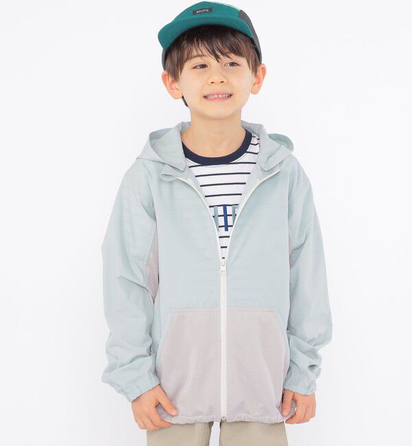 SHIPS KIDS「SHIPS KIDS:100～150cm /〈虫除け（インセクトシールド）/UVカット〉パーカー」|その他|