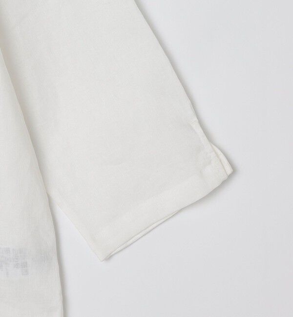 SHIPS「SHIPS: SOLOTEX(R) リネン 7スリーブ カプリシャツ」|シャツ・ブラウス|