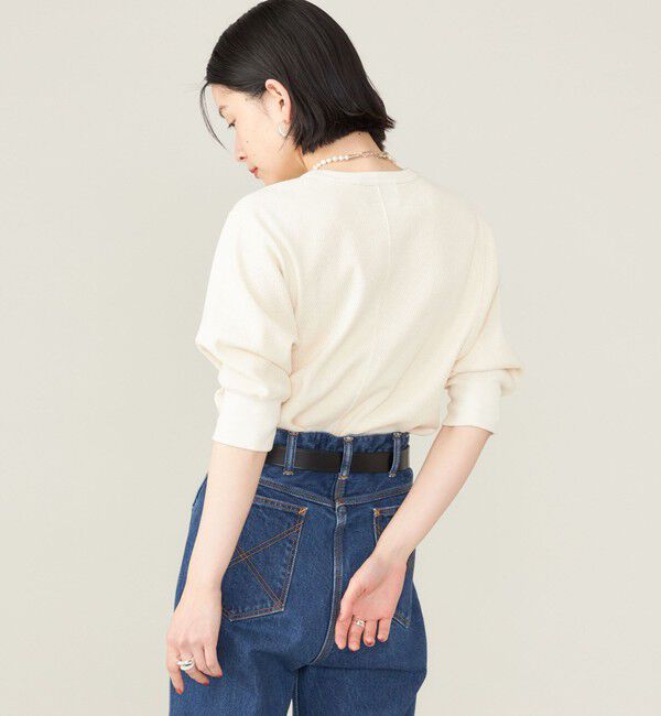 SHIPS for women「SHIPS NINE CASE:〈洗濯機可能〉ワッフル TEE ◇」|Tシャツ・カットソー|