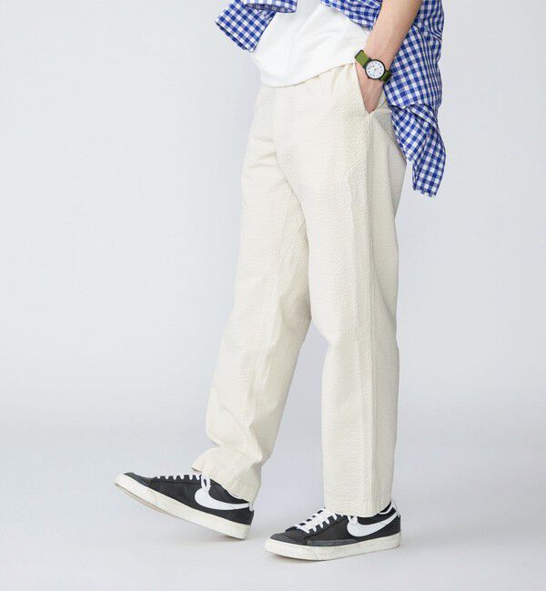 SHIPS「SHIPS: コットン シアサッカー イージーパンツ」|その他|