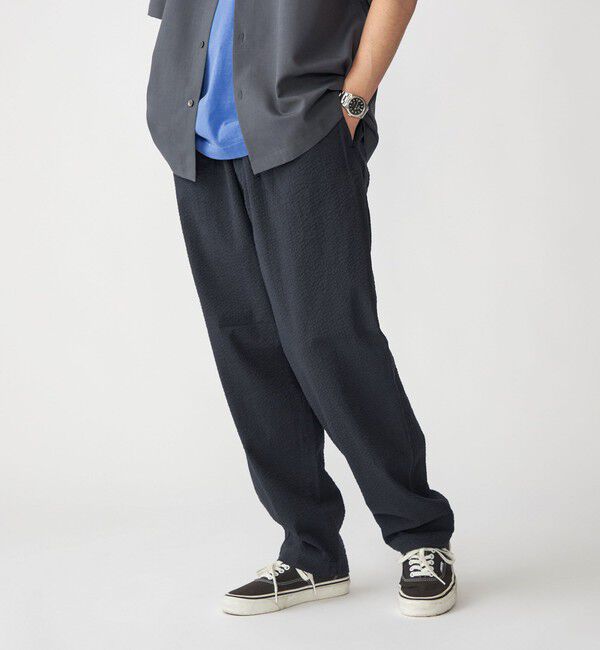 SHIPS「SHIPS: コットン シアサッカー イージーパンツ」|その他|