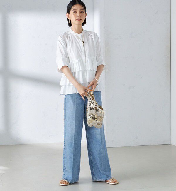 SHIPS for women「troisiemeCHACO:スパンコール バッグ」|ハンドバッグ|