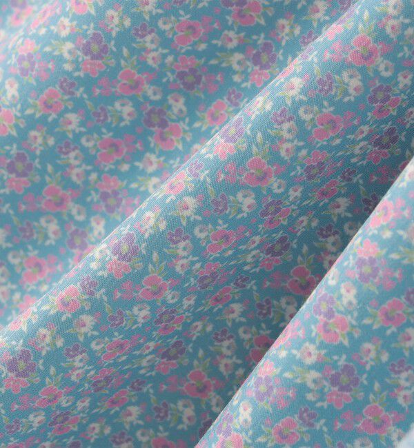 SHIPS Colors 「SHIPS Colors:〈洗濯機可能〉フラワー プリント ガウチョ パンツ(80~130cm)」|キュロット|