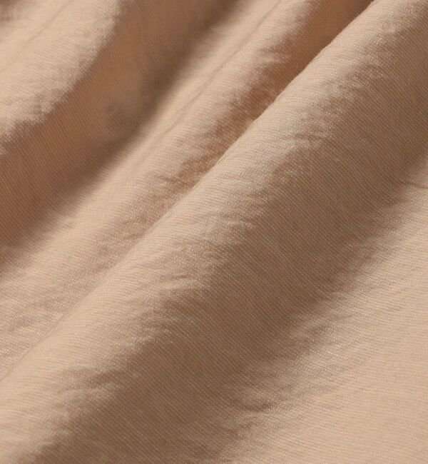 SHIPS for women「〈洗濯機可能〉シアー シャーリング ネック ショート スリーブ ブラウス」|シャツ・ブラウス|