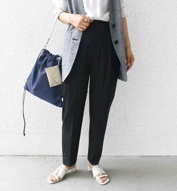 SHIPS for women「〈手洗い可能〉ストレッチ テーパード パンツ」|その他|