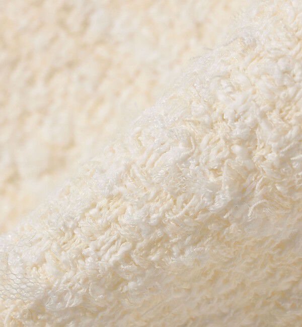 SHIPS for women「〈手洗い可能〉バック ジップ ツイード ベスト」|ベスト・ジレ|