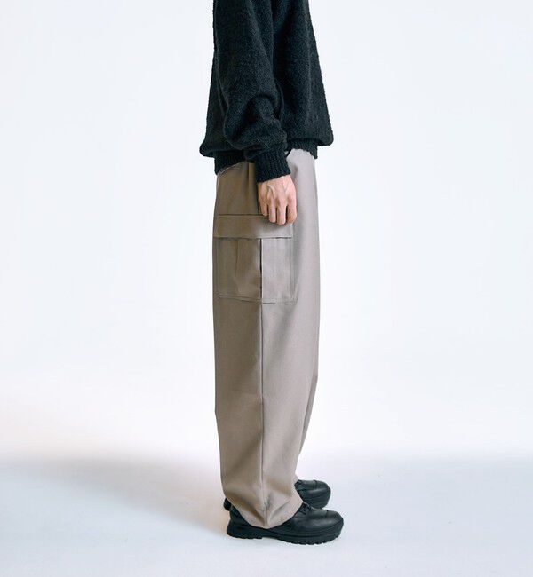 SHIPS「City Ambient Products: ワイド ユーティリティ カーゴパンツ」|カーゴ|