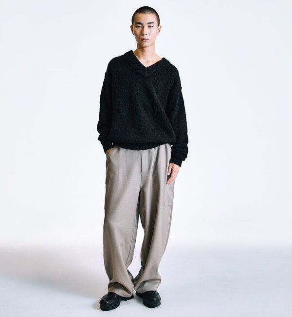 SHIPS「City Ambient Products: ワイド ユーティリティ カーゴパンツ」|カーゴ|