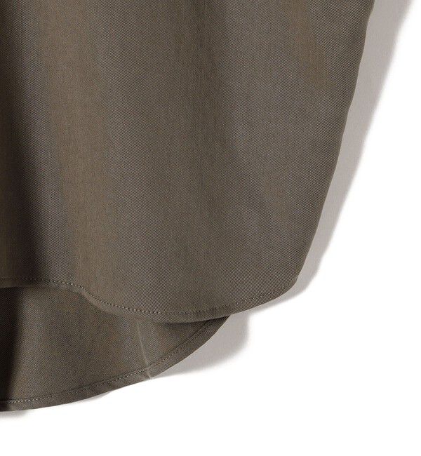 SHIPS for women「〈手洗い可能〉バンドカラー ショート 羽織り シャツ」|シャツ・ブラウス|