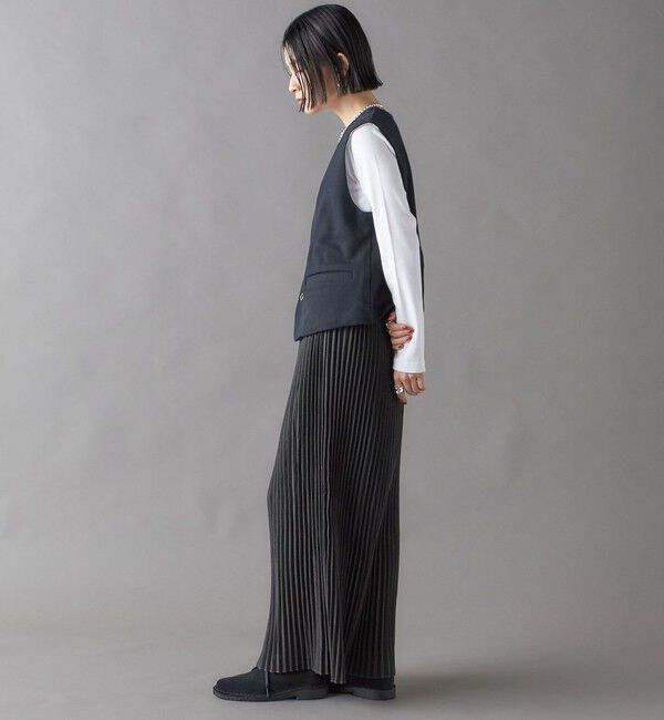 SHIPS for women「SHIPS NINE CASE:〈手洗い可能〉スウェット ベスト」|ベスト・ジレ|