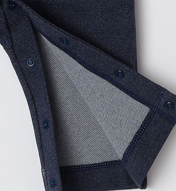 SHIPS KIDS「SHIPS KIDS:70～80cm / オーガニック コットン ボーダー ロンパース」|ロンパース|