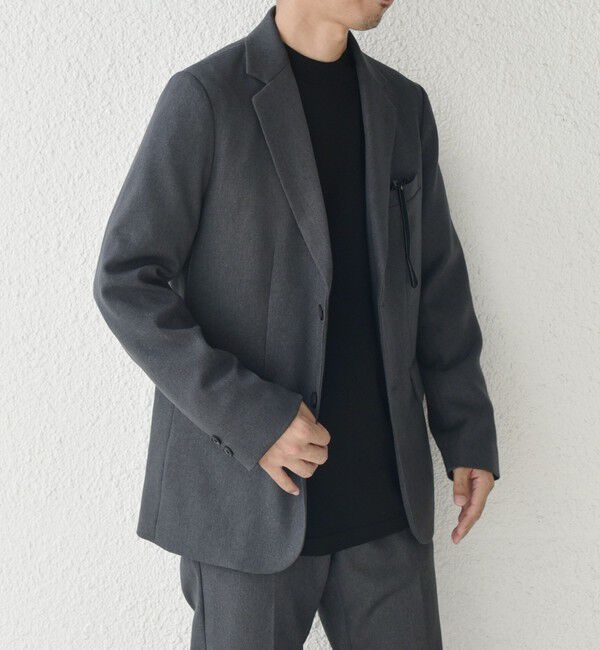 SHIPS any「SHIPS any:〈洗濯機可能〉ウールライク ストレッチ セットアップ スーツ 25AW」|スーツ|