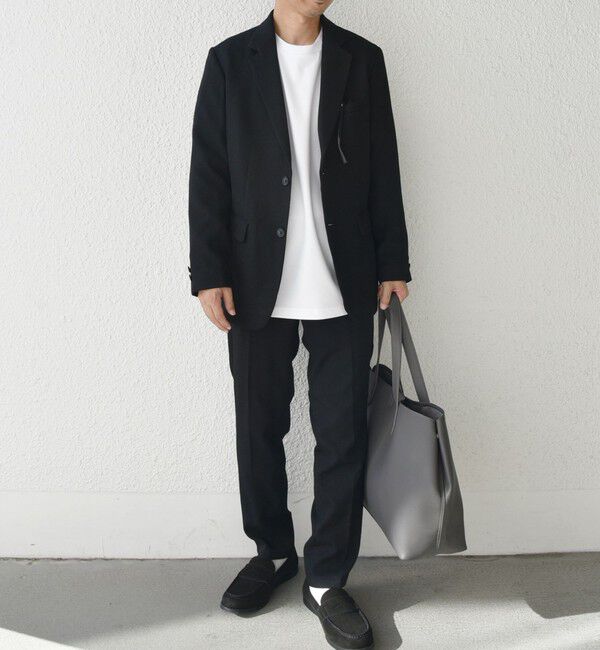 SHIPS any「SHIPS any:〈洗濯機可能〉ウールライク ストレッチ セットアップ スーツ 25AW」|スーツ|