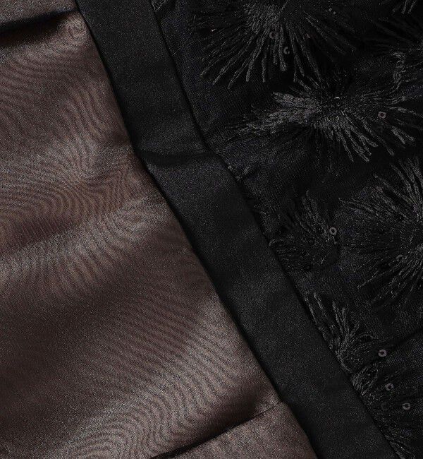 SHIPS for women「kaene:エンブロイダリー ミックス ワンピース〈セレモニー対応可〉」|ワンピース|