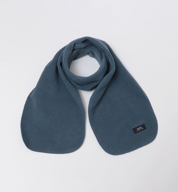 SHIPS「SHIPS: Polartec 200 フリース スカーフ」|ストール|ブルー系