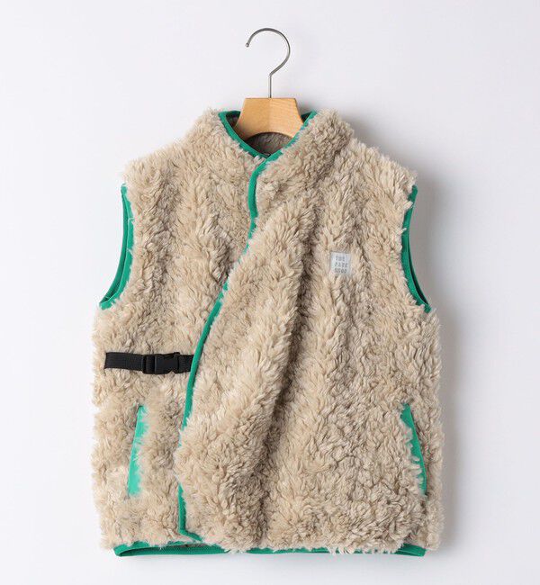 SHIPS KIDS「THE PARK SHOP:115～145cm / INUIT SHEEP VEST」|ダウンベスト・ベスト|オフホワイト