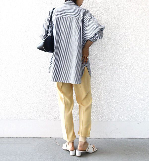 SHIPS for women「〈手洗い可能〉裾 リブ ドロスト パンツ」|その他|