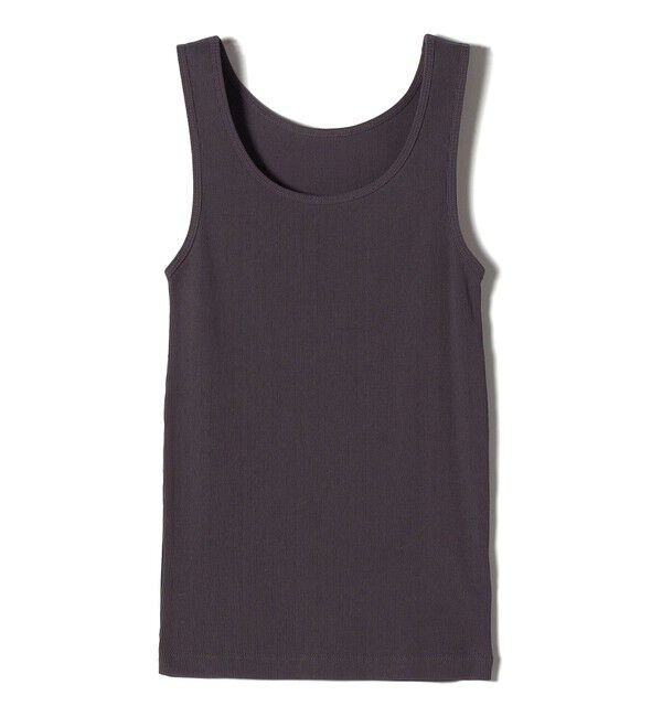 SHIPS for women「オーガニック コットン 2WAY リブ タンクトップ」|タンクトップ|