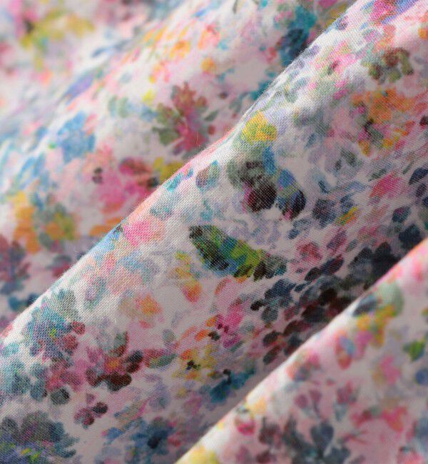 SHIPS KIDS「SHIPS KIDS:70～80cm / フラワー 半袖 セット ロンパース」|ロンパース|