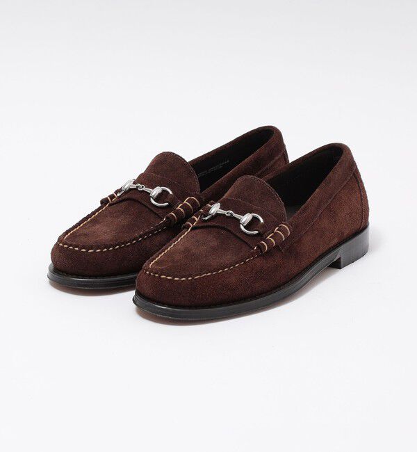 SHIPS「【SHIPS別注】BASS: スエード ビット ローファー」|その他|ブラウン