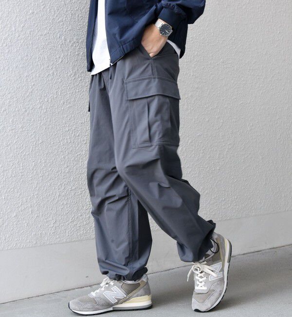 SHIPS any「SHIPS any:〈洗濯機可能〉スマート ワイド イージー カーゴ パンツ◇」|カーゴ|