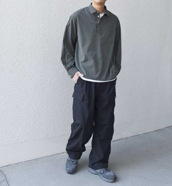 SHIPS any「SHIPS any:〈洗濯機可能〉スマート ワイド イージー カーゴ パンツ◇」|カーゴ|