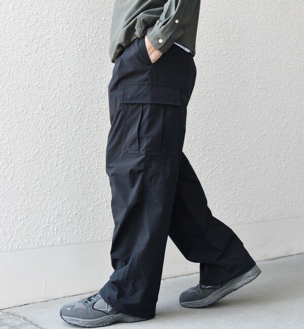 SHIPS any「SHIPS any:〈洗濯機可能〉スマート ワイド イージー カーゴ パンツ◇」|カーゴ|