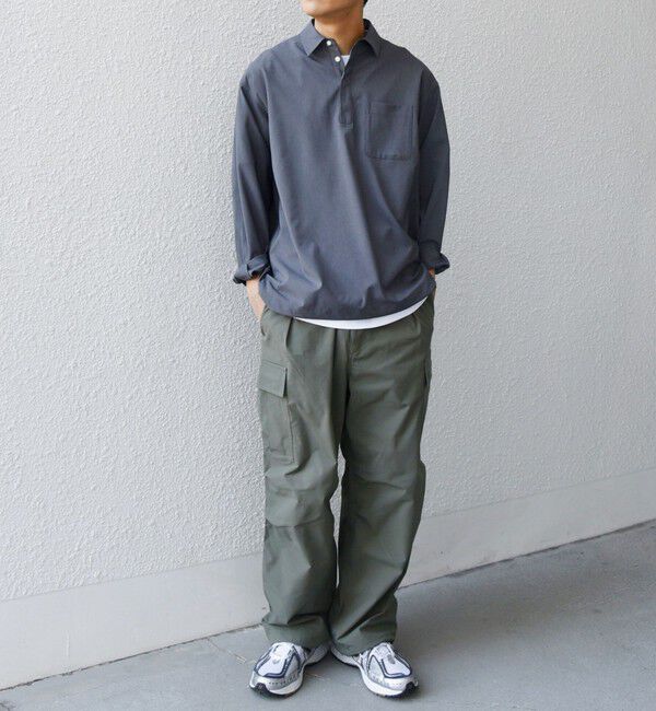 SHIPS any「SHIPS any:〈洗濯機可能〉スマート ワイド イージー カーゴ パンツ◇」|カーゴ|