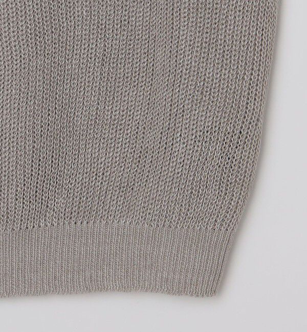 SHIPS「SHIPS: サンフェード リネン ニット ベスト」|ベスト・ジレ|