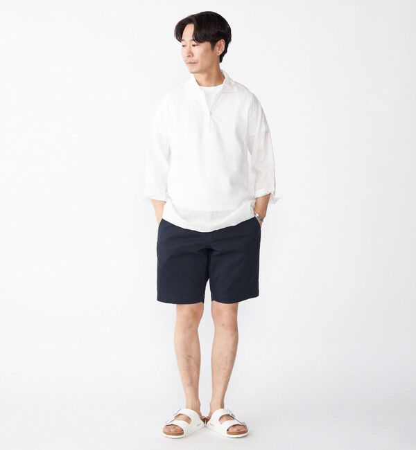 SHIPS「SHIPS: コンパクト チノ ショーツ」|チノ|