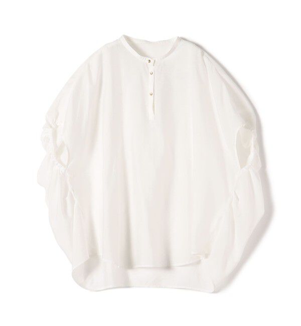 SHIPS for women「〈手洗い可能〉袖 ギャザー ドルマン ブラウス」|シャツ・ブラウス|