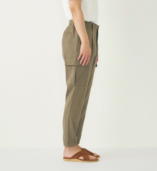 SHIPS Colors 「SHIPS Colors:〈洗濯機可能〉ストレッチ イージー カーゴ パンツ」|カーゴ|