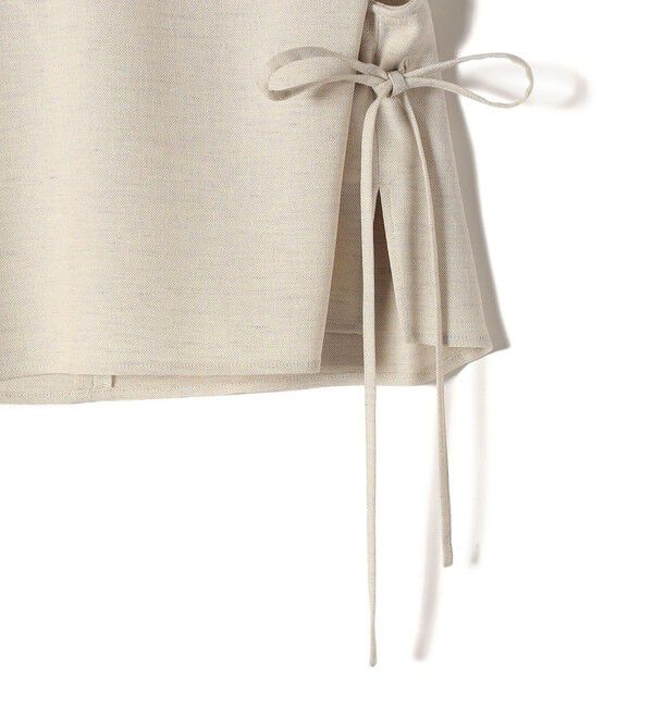 SHIPS for women「小泉里子コラボ:〈手洗い可能〉スラブ 綿麻混 ブラウス」|シャツ・ブラウス|