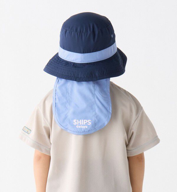 SHIPS Colors 「《追加・新色予約》SHIPS Colors:〈手洗い可能〉サファリ ハット (KIDS)◆」|ハット|