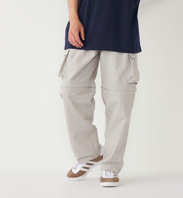 SHIPS Colors 「SHIPS Colors:〈洗濯機可能〉コンバーチブル パンツ」|カーゴ|