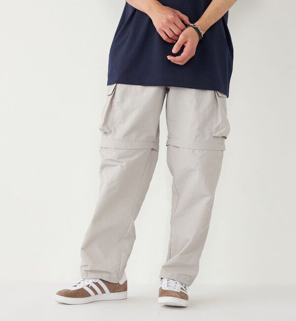 SHIPS Colors 「SHIPS Colors:〈洗濯機可能〉コンバーチブル パンツ」|カーゴ|