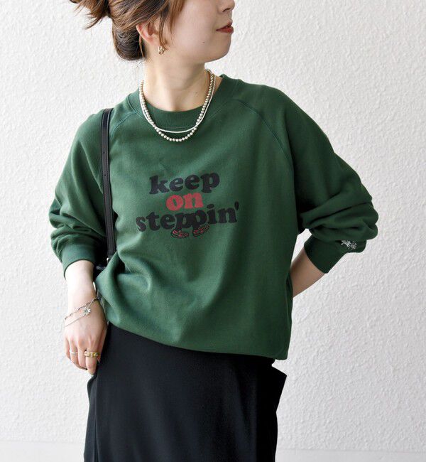 SHIPS any「【SHIPS any別注】Collegiate Pacific: ロゴ プリント ＆ 刺繍 スウェット 25AW」|スウェット・ジャージ|