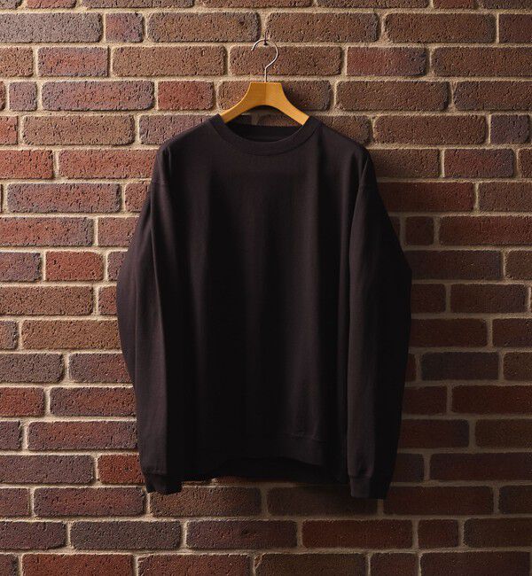 SHIPS「SHIPS: AUTHENTIC コットン スウェット ロングスリーブ Tシャツ」|Tシャツ・カットソー|ダークグレー