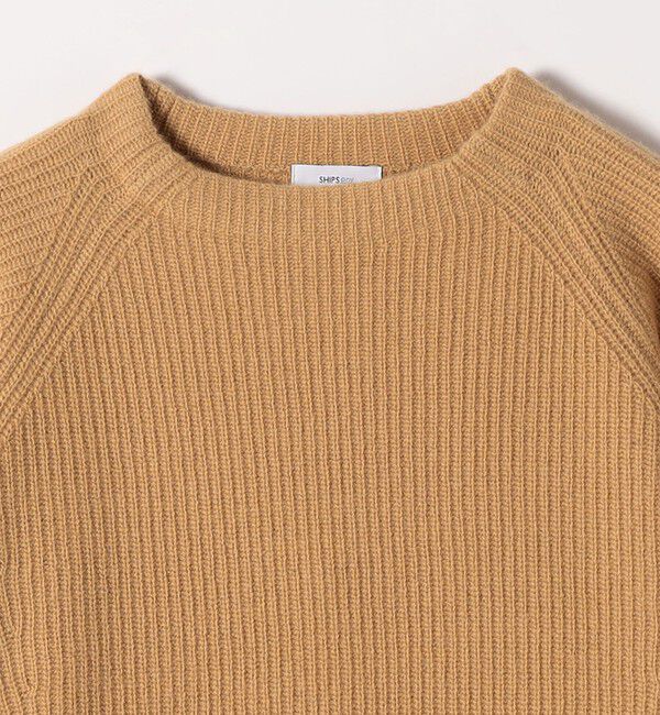 SHIPS any「SHIPS any:〈手洗い可能〉AQUA カシミヤ ミックス ハイネック ニット」|ニット・セーター|