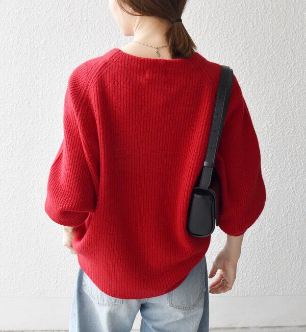 SHIPS any「SHIPS any:〈手洗い可能〉AQUA カシミヤ ミックス ハイネック ニット」|ニット・セーター|