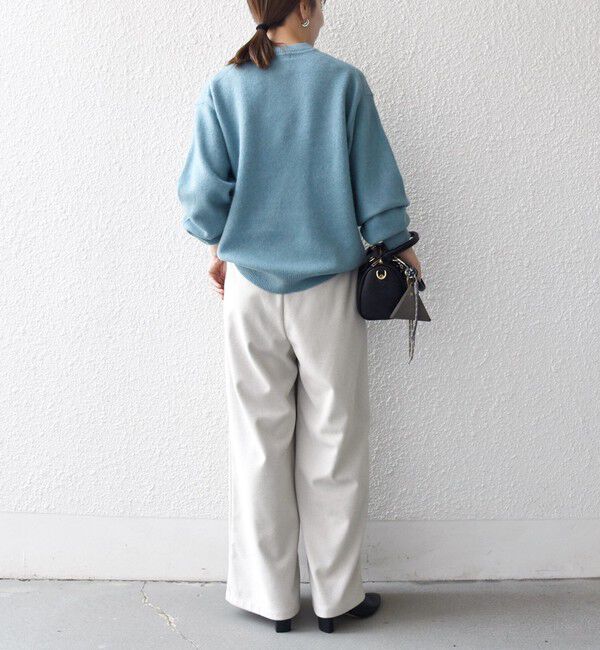 SHIPS any「SHIPS any: LOUNGE FOX シャギー セミモックネック ニット◇」|ニット・セーター|