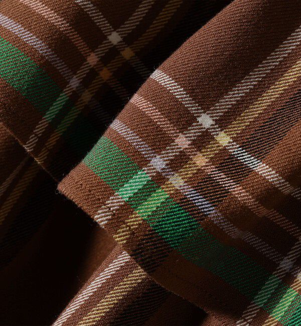 SHIPS any「SHIPS any:〈洗濯機可能〉チェック フリル ティアード サロペット」|オールインワン|