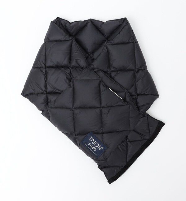 SHIPS「【SHIPS別注】TAION: 〈手洗い可能〉キルティング ダウン マフラー」|ストール|