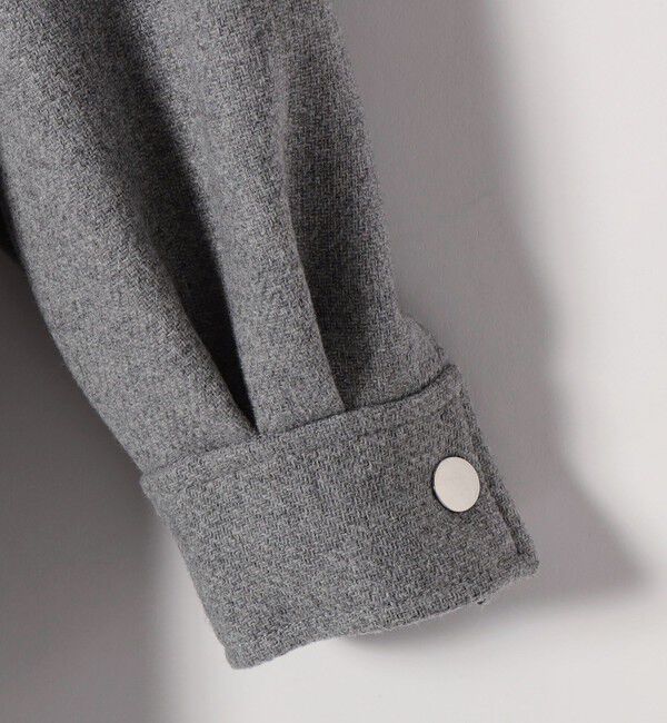 SHIPS any「SHIPS any: メルトン オーバー シャツ ジャケット」|テーラードジャケット|