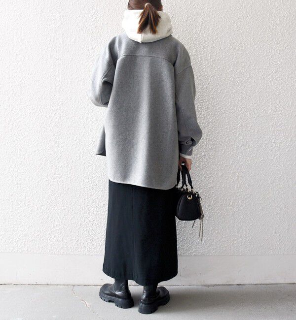 SHIPS any「SHIPS any: メルトン オーバー シャツ ジャケット」|テーラードジャケット|