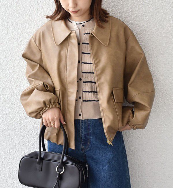 SHIPS Colors 「SHIPS Colors:バイカー ジャケット」|ライダースジャケット|